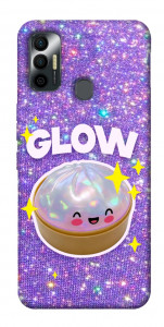 Чохол Purple sparkle dumpling для TECNO Spark 7