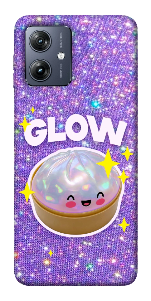 Чехол Purple sparkle dumpling для Motorola Moto G54