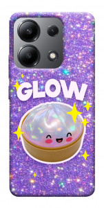 Чехол Purple sparkle dumpling для Xiaomi Redmi Note 13 4G
