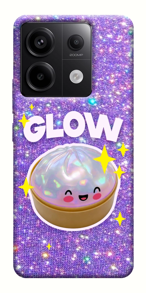 Чехол Purple sparkle dumpling для Xiaomi Redmi Note 13 Pro 4G