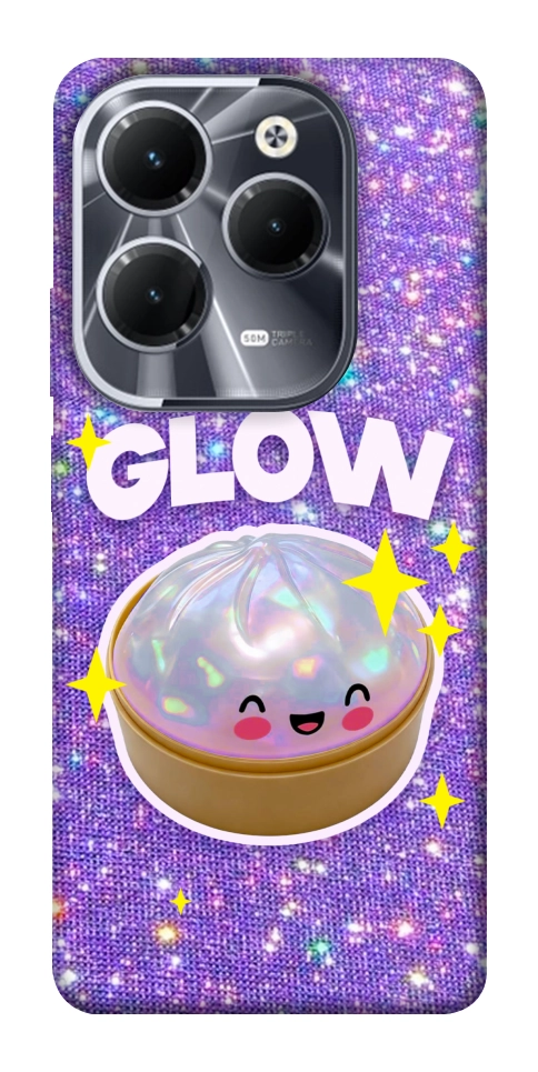 Чохол Purple sparkle dumpling для Infinix Hot 40