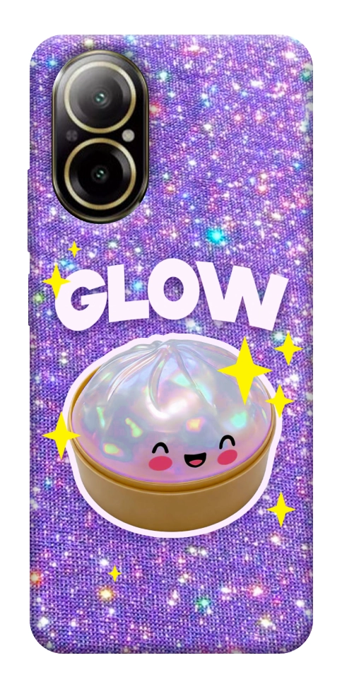 Чехол Purple sparkle dumpling для Realme C67 4G