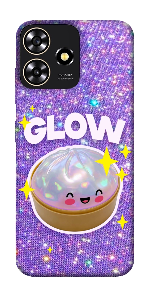 Чохол Purple sparkle dumpling для ZTE Blade A73 4G