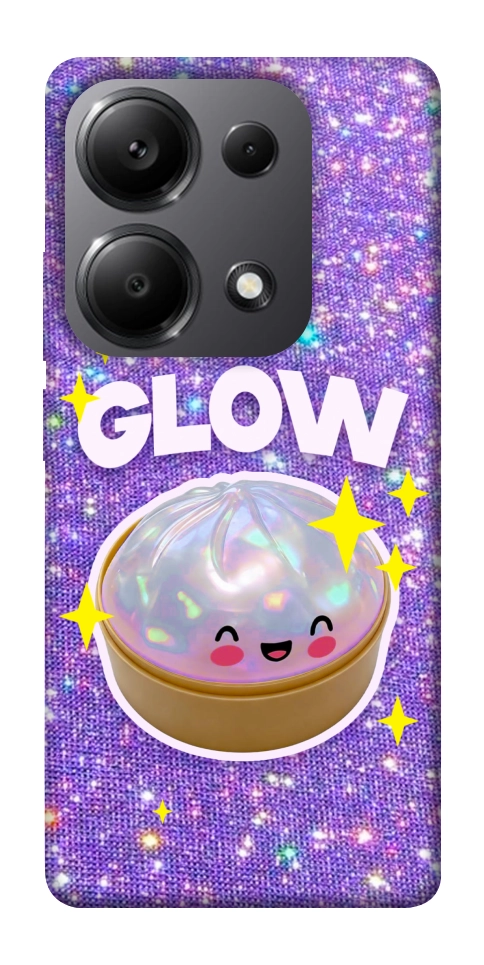 Чехол Purple sparkle dumpling для Xiaomi Redmi Note 13 Pro 5G