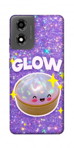 Чохол Purple sparkle dumpling для Motorola Moto E14