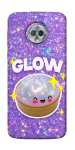 Чохол Purple sparkle dumpling для Motorola Moto G6 Plus