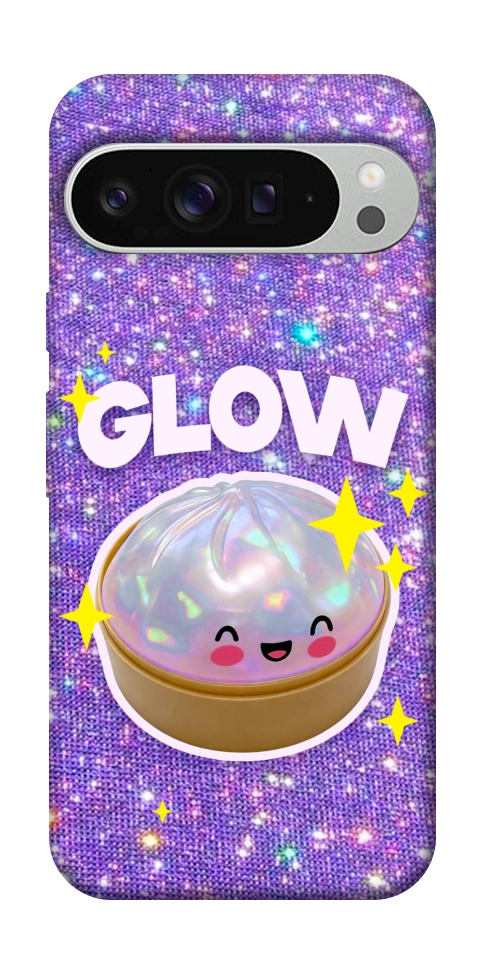 Чехол Purple sparkle dumpling для Google Pixel 9 Pro XL