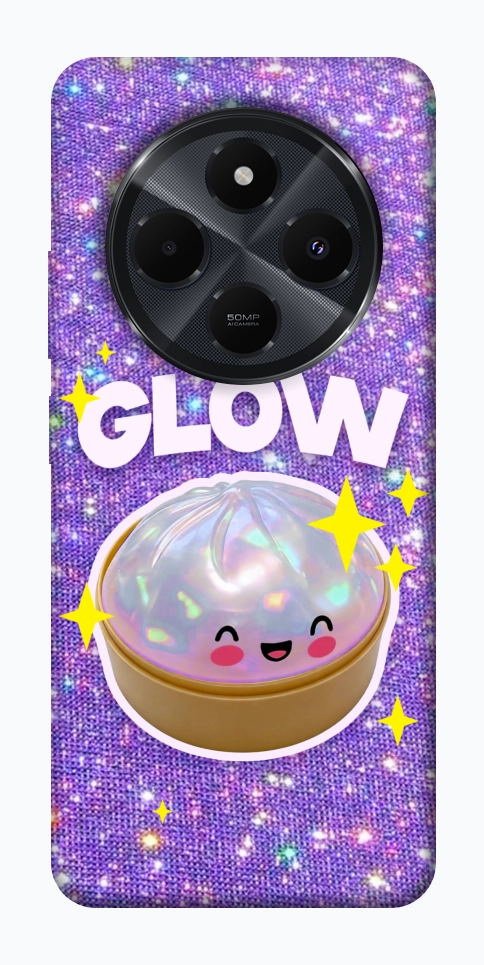 Чохол Purple sparkle dumpling для Xiaomi Redmi 14C