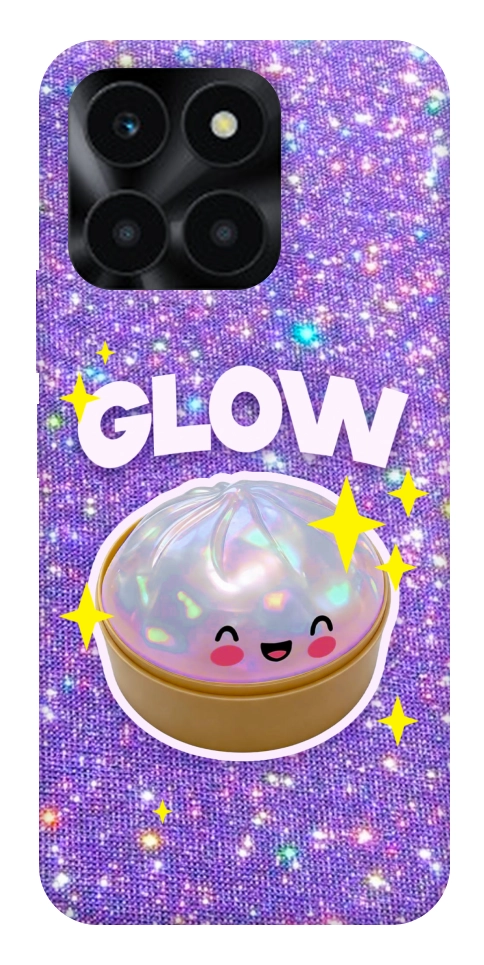 Чохол Purple sparkle dumpling для Huawei Honor X6a
