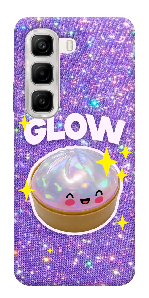Чохол Purple sparkle dumpling для Infinix Hot 50 4G