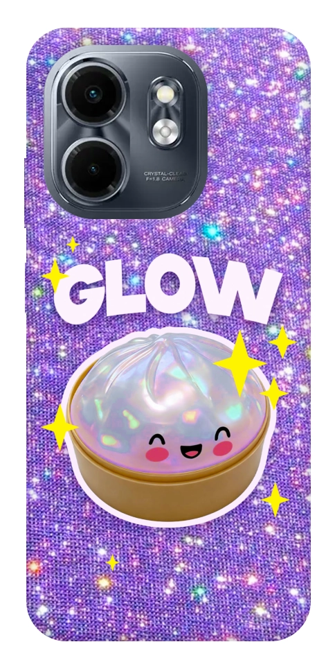 Чехол Purple sparkle dumpling для Infinix Smart 9 4G