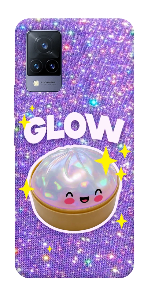 Чехол Purple sparkle dumpling для Vivo V21