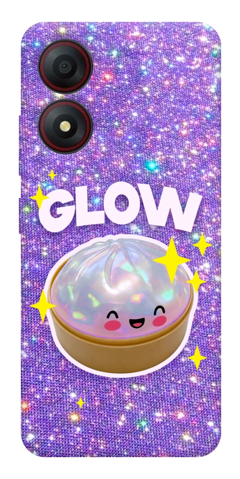 Чохол Purple sparkle dumpling для ZTE Blade A34 4G