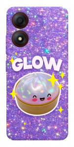 Чохол Purple sparkle dumpling для ZTE Blade A34 4G