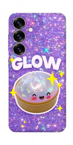Чехол Purple sparkle dumpling для Galaxy S25