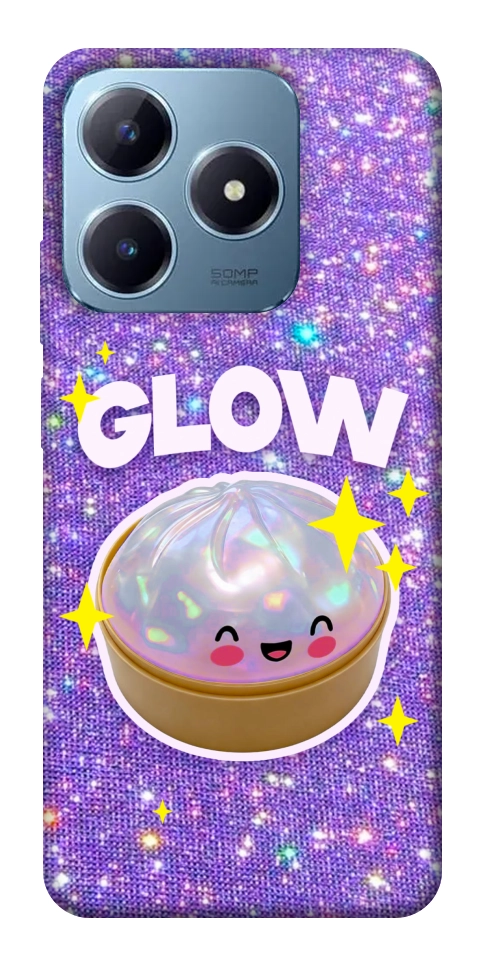 Чохол Purple sparkle dumpling для Realme C63 4G