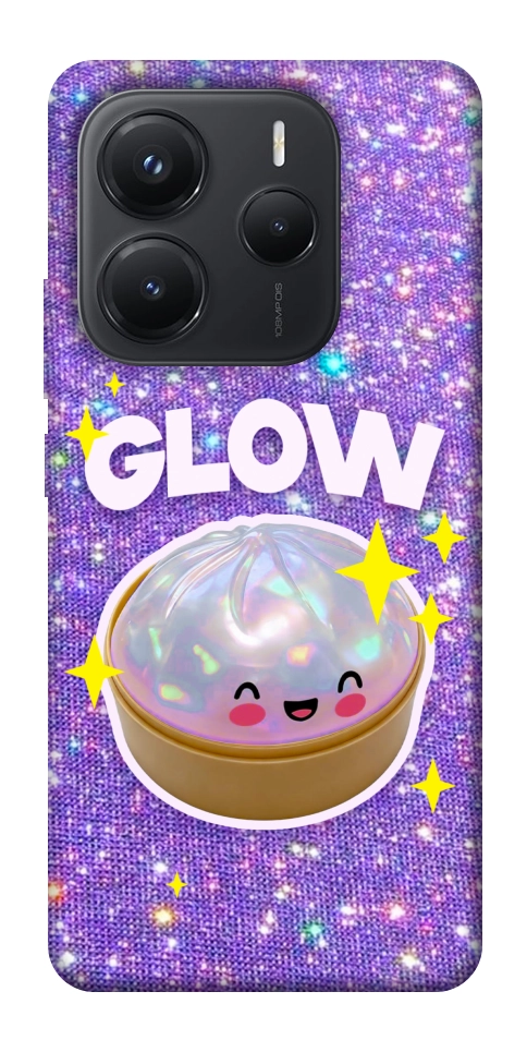 Чехол Purple sparkle dumpling для Xiaomi Redmi Note 14 5G