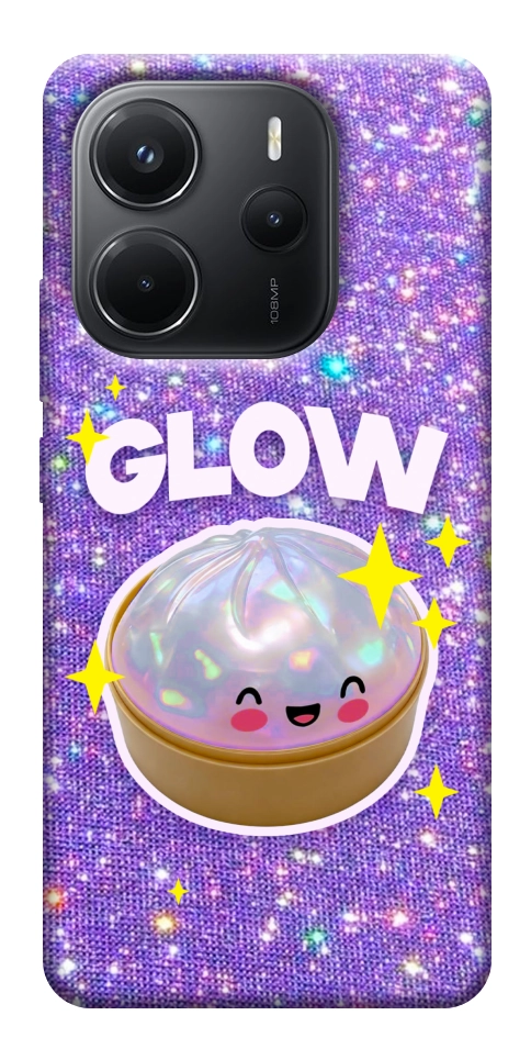 Чохол Purple sparkle dumpling для Xiaomi Redmi Note 14 4G (Int. version)