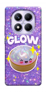 Чехол Purple sparkle dumpling для Xiaomi Redmi Note 14 Pro 4G