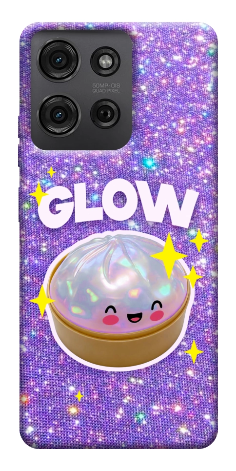 Чохол Purple sparkle dumpling для Motorola Moto G75 5G