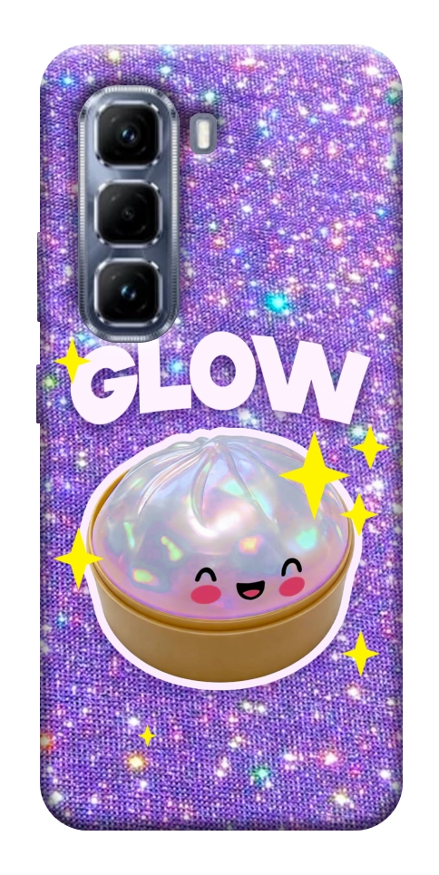 Чохол Purple sparkle dumpling для Infinix Hot 50 Pro