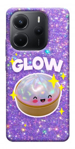 Чехол Purple sparkle dumpling для Xiaomi Redmi Note 14 4G (Europe version)