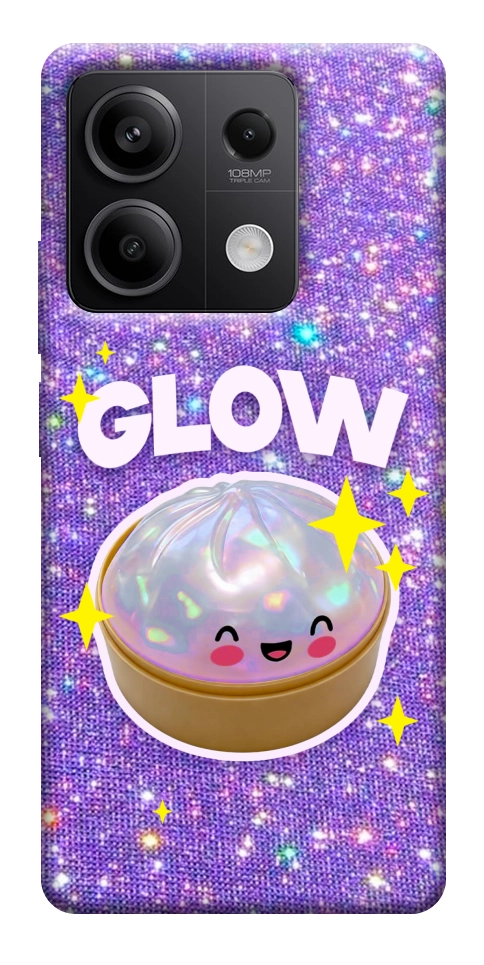 Чохол Purple sparkle dumpling для Xiaomi Redmi Note 13 5G