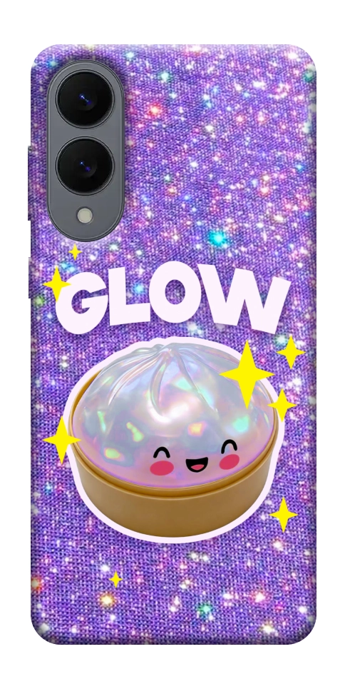 Чохол Purple sparkle dumpling для Galaxy S25 Edge