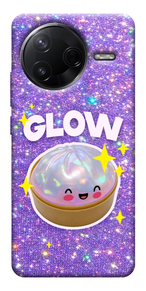 Чехол Purple sparkle dumpling для Xiaomi Poco F7 Pro