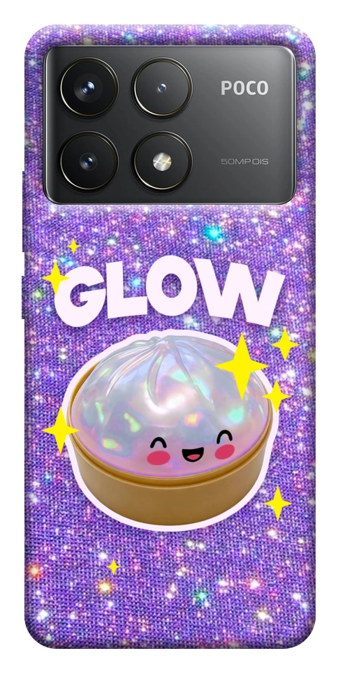 Чохол Purple sparkle dumpling для Xiaomi Poco F6 Pro