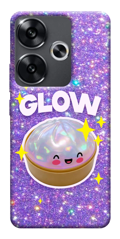 Чехол Purple sparkle dumpling для Xiaomi Poco F6
