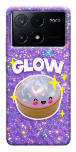 Чохол Purple sparkle dumpling для Xiaomi Poco X6 Pro