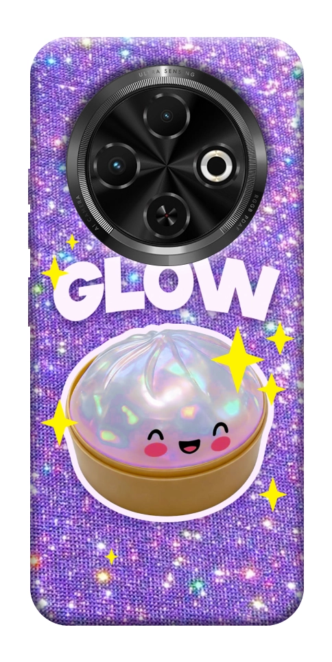Чехол Purple sparkle dumpling для TECNO Spark 30C (KL5n)