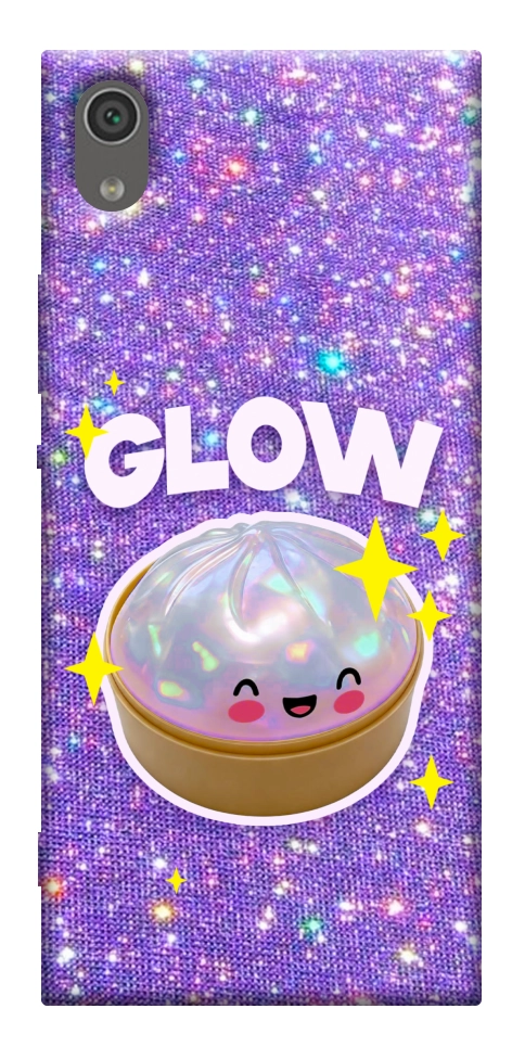 Чохол Purple sparkle dumpling для Sony Xperia XA1