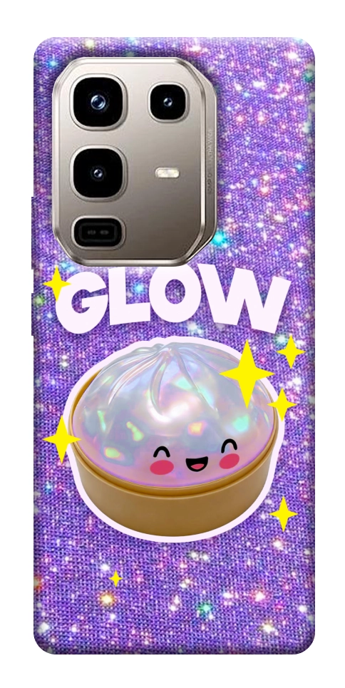 Чехол Purple sparkle dumpling для Infinix Note 50 Pro 4G