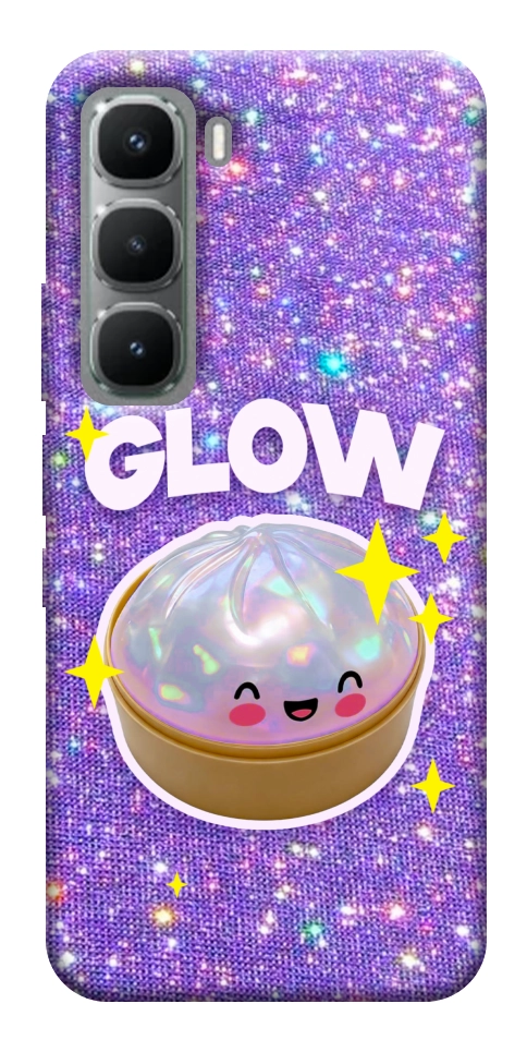 Чехол Purple sparkle dumpling для Infinix Hot 60i