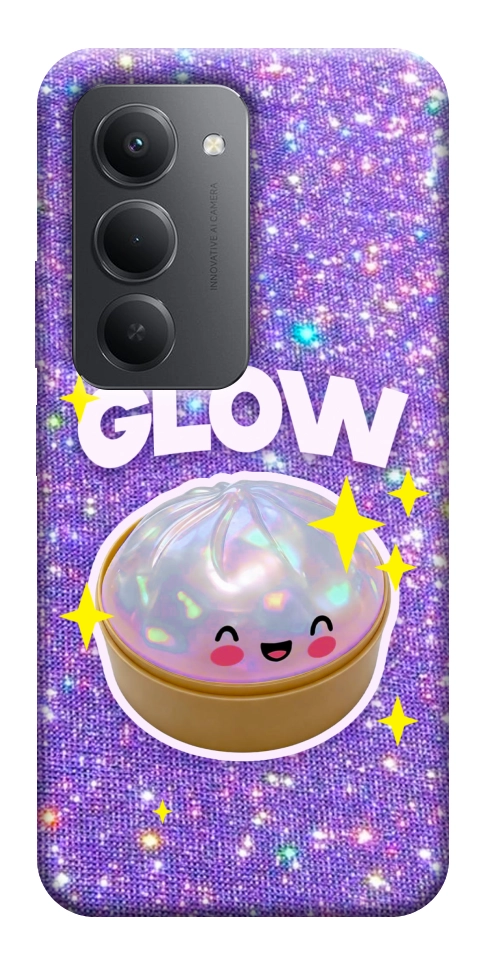 Чохол Purple sparkle dumpling для Xiaomi Redmi 15 (Europe version)