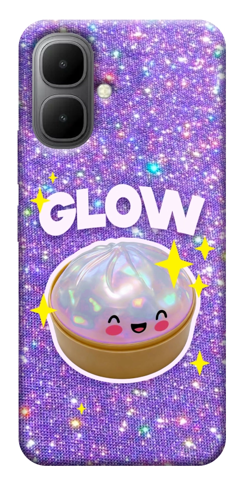 Чехол Purple sparkle dumpling для Infinix Smart 10