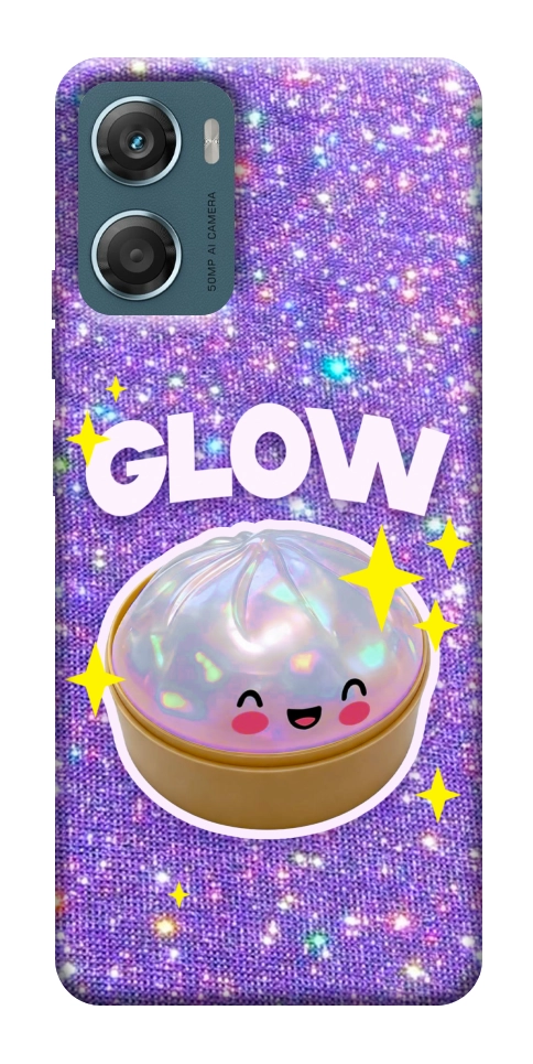 Чохол Purple sparkle dumpling для Motorola Moto G06