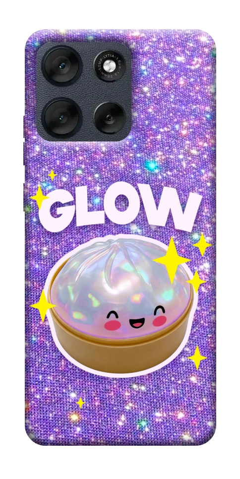 Чехол Purple sparkle dumpling для Motorola Moto G56 5G