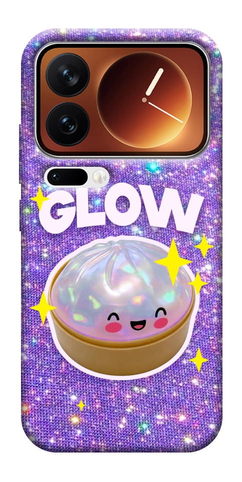 Чехол Purple sparkle dumpling для Xiaomi 17 Pro
