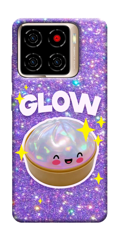 Чохол Purple sparkle dumpling для ZTE Blade A56