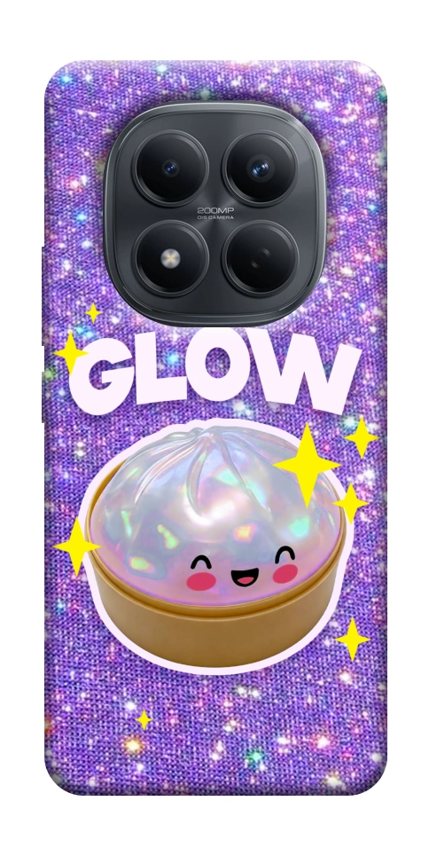 Чохол Purple sparkle dumpling для Xiaomi Redmi Note 15 Pro 4G