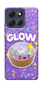 Чохол Purple sparkle dumpling для Motorola Moto G86 5G