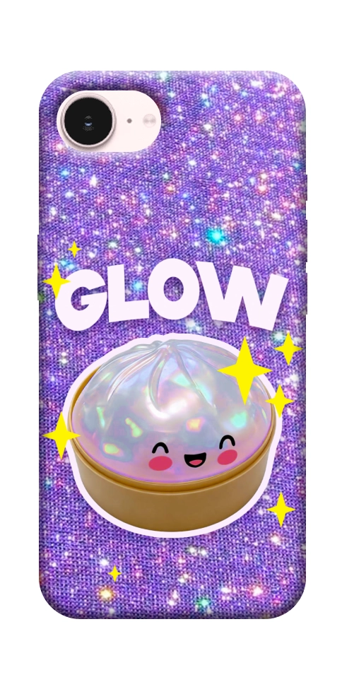 Чехол Purple sparkle dumpling для iPhone 17e