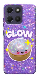 Чохол Purple sparkle dumpling для Motorola Moto G17