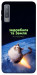 Чехол Лечу у космос для Galaxy A7 (2018)