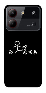 Чехол Пинаю для ZTE Blade A54 4G