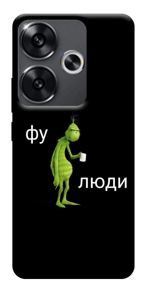 Чехол Фу люди для Xiaomi Poco F6