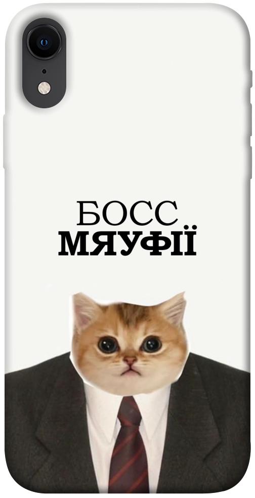 Чехол Cat boos для iPhone XR